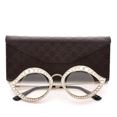 kissy glasses gucci|cat eye glasses gucci.